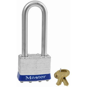 Master Lock 1KALJ Kyed Alike Laminated Lock with 2-1/2-inch Shackle, 1-3/4-inch Wide Body