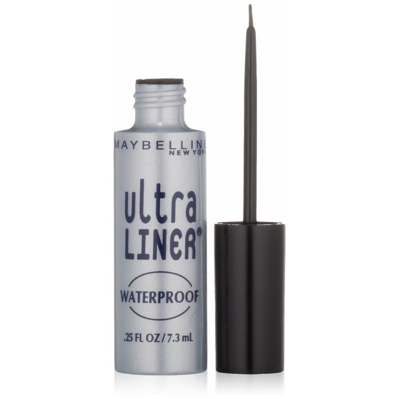 Maybelline New York Ultra-Liner Liquid Liner, Waterproof, Black 135L-01, 0.25 fl oz (7.3 ml)