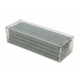 Bostitch Premium Standard Staples in Clear Plastic Box, 1/4 Inch Leg, 5,000 Per Box (SB10)