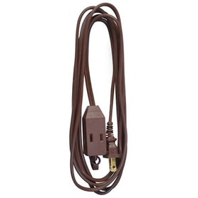 Master Electrician 09402ME 9-Feet Cube Tap Extension Cord, Brown