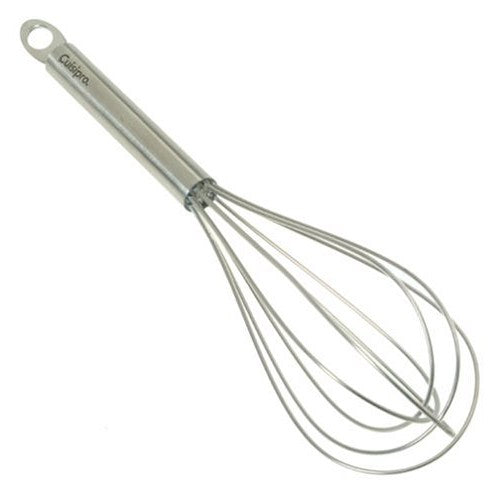 Cuisipro 10-Inch Silicone Egg Whisk, Frosted