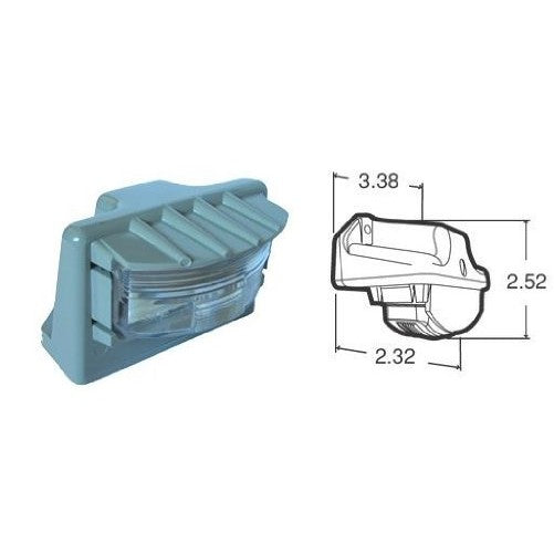 Truck-Lite Tag Light Clear 15011