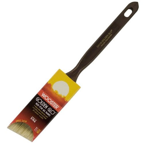 Wooster Brush Q4119-1 1/2 Golden Glo Angle Sash Paintbrush, 1-1/2-Inch