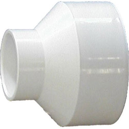 Genova 70143 Products 4" x 3" Sch. 40 PVC-DWV Reducing Couplings