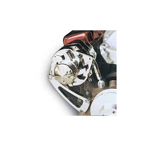 March Performance 20125 Performance Series Clear Powdercoat Aluminum Ultra Alternator Bracket
