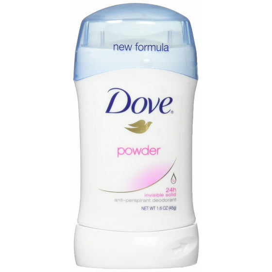 Dove Invisible Solid Deodorant Powder, 2 Ounce