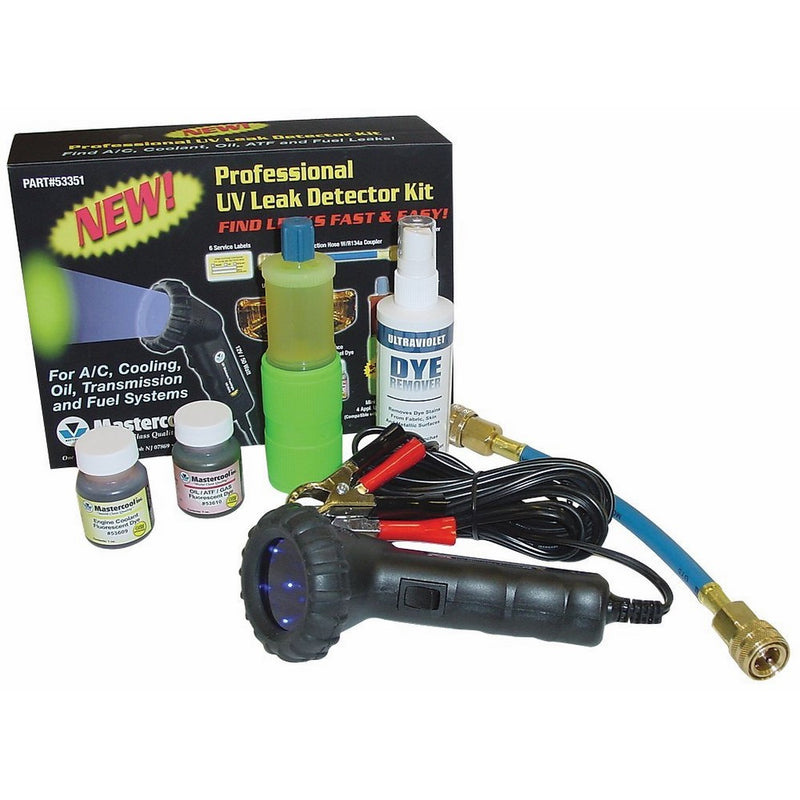 Mastercool (53351-B) Professional UV Leak Detector Kit with 50W Mini Light