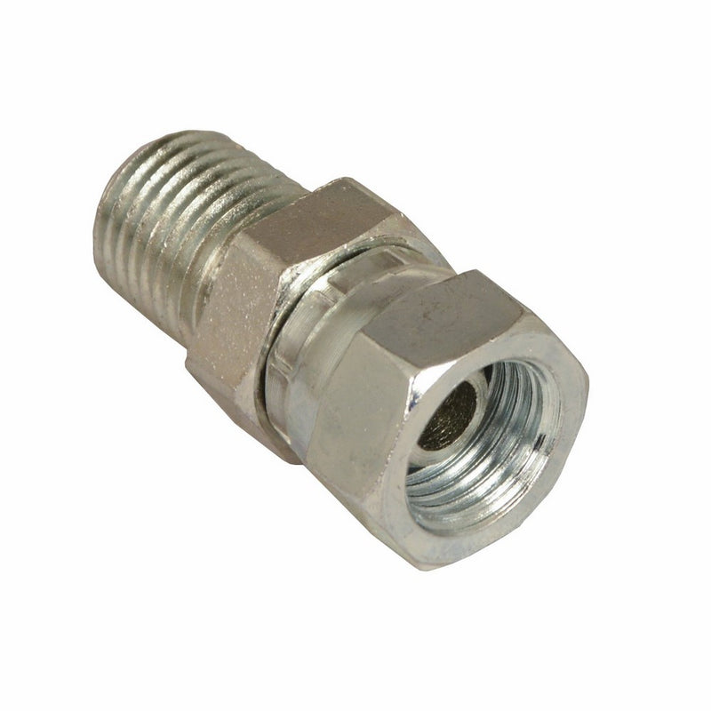 Apache 39004200 1/4" Male Pipe x 1/4" Female Pipe Swivel Hydraulic Adapter (1404)