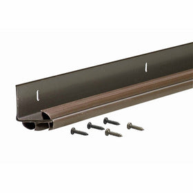 M-D Building Products 82578 36-Inch L-Shaped Replacement Door Bottom with Vinyl Fins, Brown