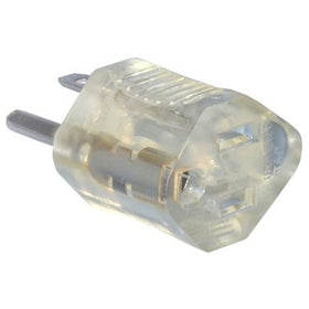 Master Electrician 09907ME 15-Amp Clear Lighted End Grounding Adapter
