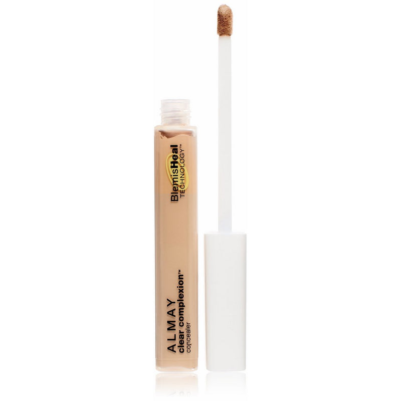 Almay Clear Complexion Oil-Free Concealer, Light/Medium [200], 0.18 oz (Pack of 2)