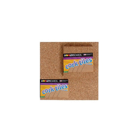 Dooley Boards Light Cork Tiles, 12 x 12 Inches (1212COTL-4)