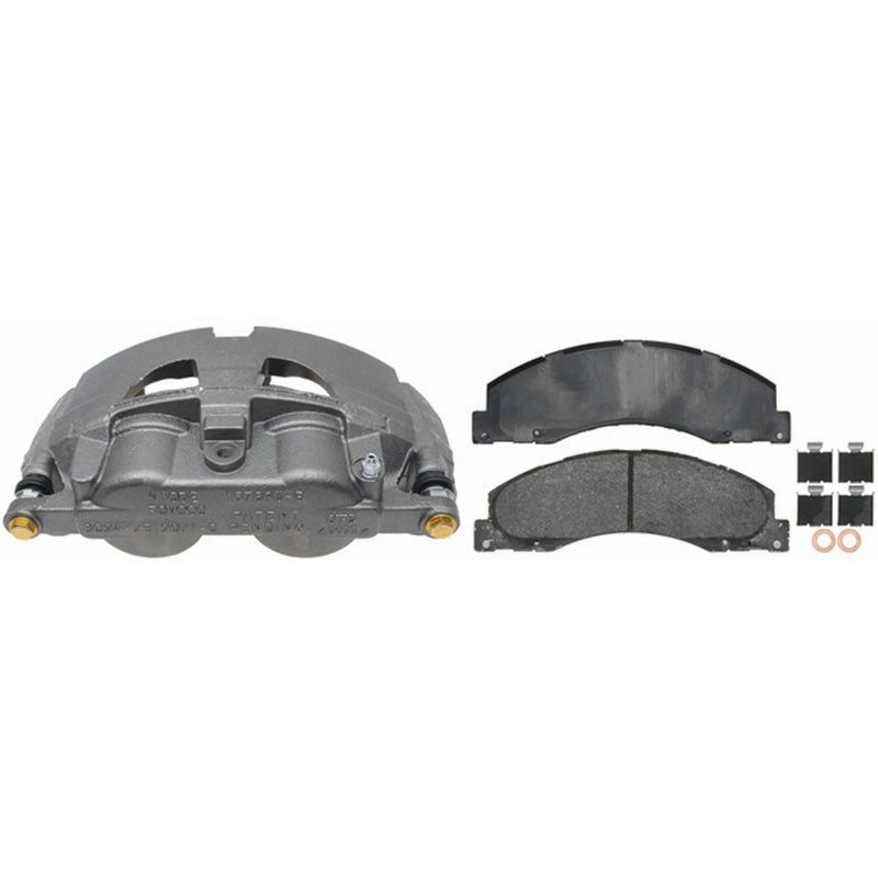 ACDelco 18R2666 Professional Front Disc Brake Caliper Assembly with Pads (Loaded), Remanufactured