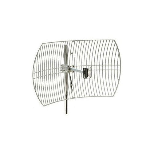 Premiertek Outdoor 2.4GHz 24dBi Directional High-Gain N-Type Female Aluminum Die Cast Grid Parabolic Antenna (ANT-GRID-24DBI)