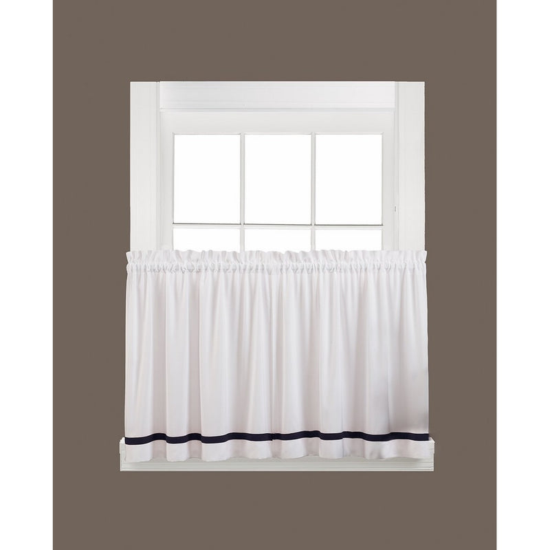 SATURDAY KNIGHT KATE TIER PAIR 57" x 36", BLACK