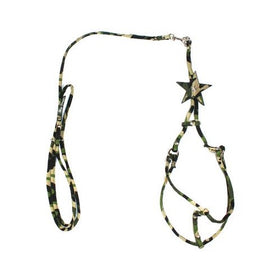 Hip Doggie Camo Star Step-in Harness, X-Small