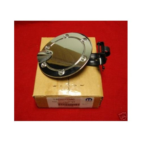 Dodge Nitro 2007-2011 Chrome Fuel Door Mopar OEM