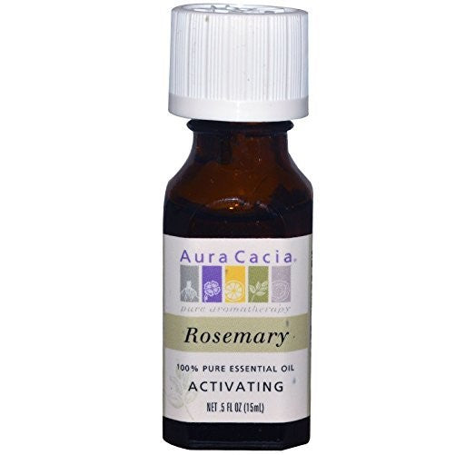 Aura Cacia 100% Pure Essential Oils - Rosemary - 0.5 oz