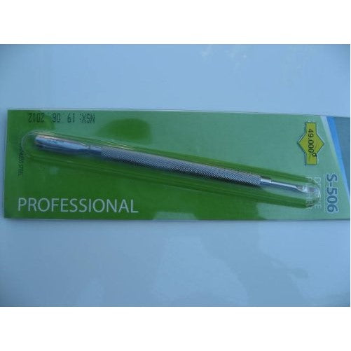 Professional Stainless Steel Deluxe Cuticle Pusher S-506 by nghia