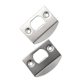 Belwith Products 1066 Lip Strike, Full Chrome, 2-Pack