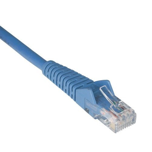 Tripp Lite Cat6 Gigabit Snagless Molded Patch Cable (RJ45 M/M) - Blue, 100-ft.(N201-100-BL)