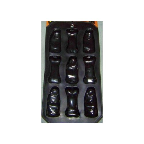 Rubber Ice Cube Tray Halloween Bones and Fingers Mold