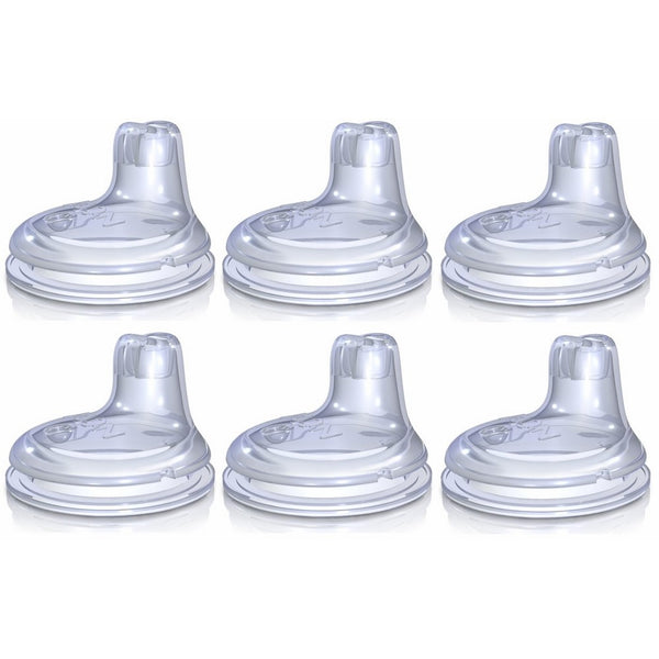 Nuby 6 Pack Replacement Silicone Spouts