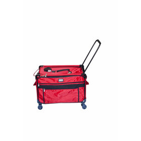 Tutto Monster Machine on Wheels Sewing Machine Case, 2XL Red