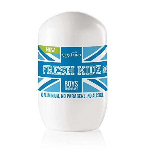 Keep it Kind Fresh Kidz Natural Roll On Deodorant 24 Hour Protection - Boys Blue 1.86 fl.oz.