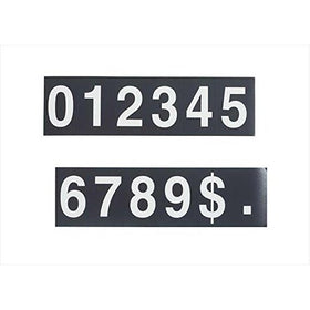 Hymn Board - Extra Set of Numerals 0 - 9