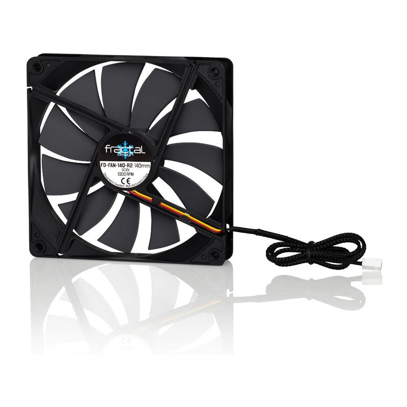 Fractal Design Silent Series R2 Blackout Edition FD-FAN-SSR2-140-BK 140mm Case Fan