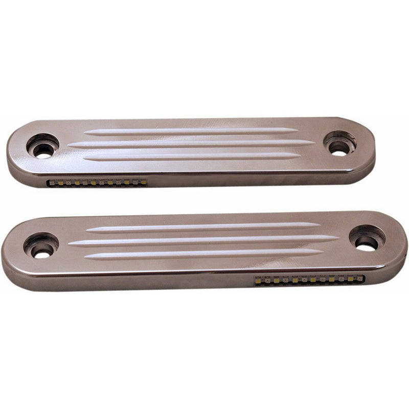 Custom Dynamics Turn Signal/Daytime Running Lights - Chrome CD-DS-14-C