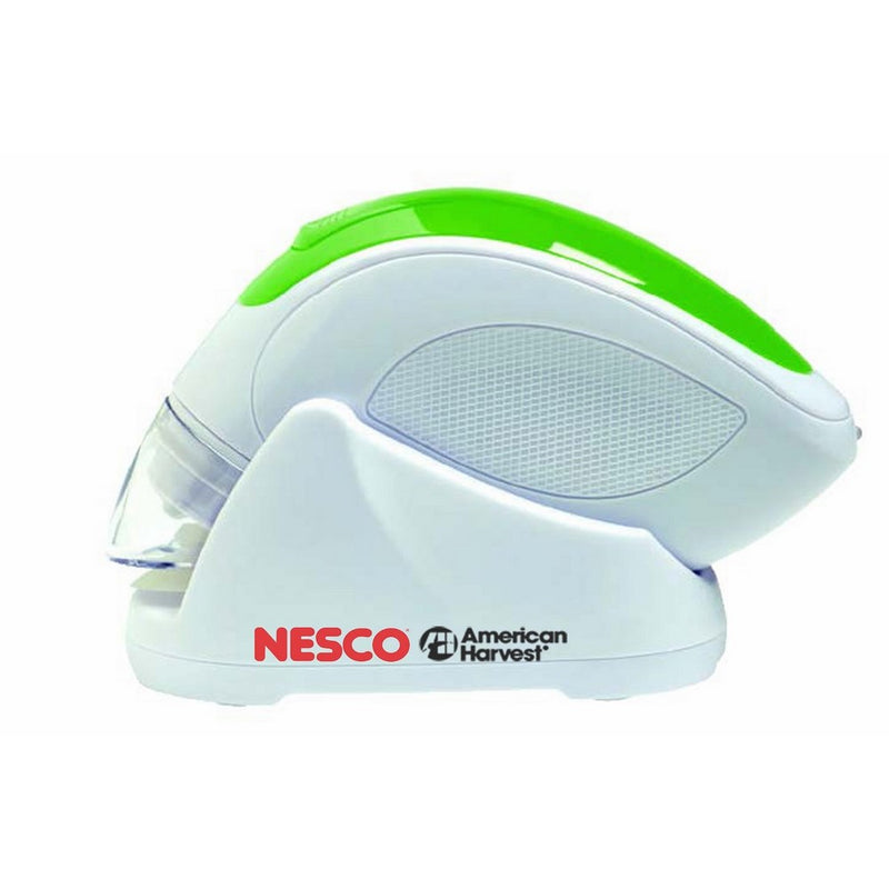 Nesco VS-09HH Hand Held Vacuum Sealer, White/Green