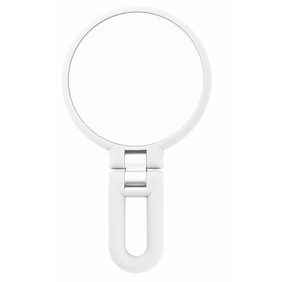 Danielle Creations Folding Hand Held Mirror, 15x Magnification