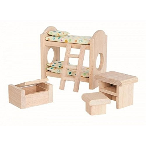 Plan Toy Doll House Children's Bedroom - Classic Style
