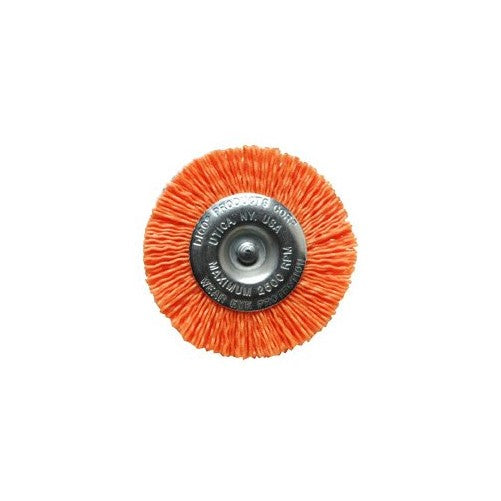 Dico 541-778-4 Nyalox Wheel Brush 4-Inch Orange 120 Grit