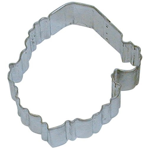 R&M Santa Face 3.75" Cookie Cutter in Durable, Economical, Tinplated Steel