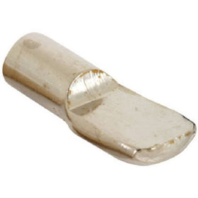 Slide-Co 243363 Shelf Support Peg, 1/4-Inch, Nickel Plated Metal,(Pack of 8)
