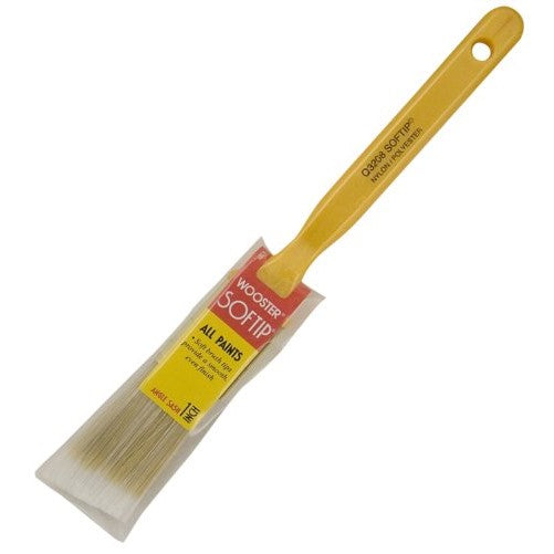 Wooster Brush Q3208-1 Softip Angle Sash Paintbrush, 1-Inch