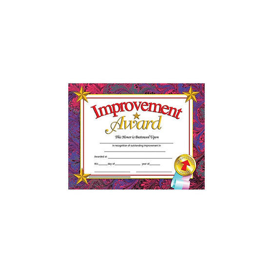 H-VA688 - CERTIFICATES IMPROVEMENT 30/PK