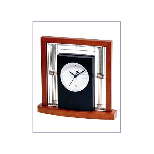 Bulova Willits Frank Lloyd Wright Collection Table Clock