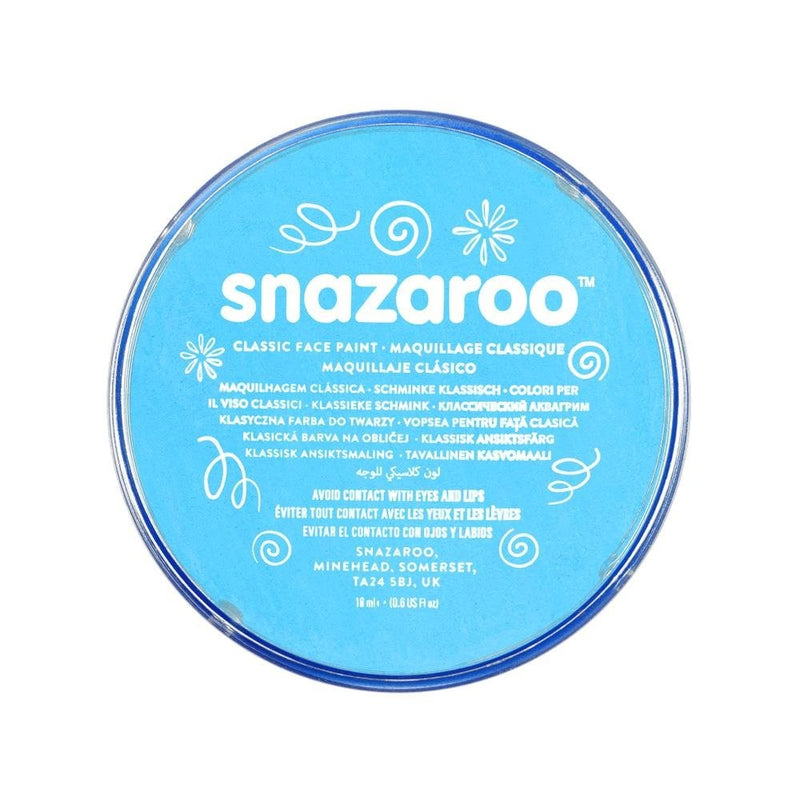 Snazaroo Classic Face Paint, 18ml, Turquoise