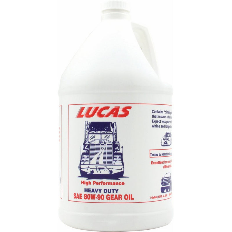 Lucas Oil LUC10046SAE 80W-90 Heavy Duty Gear Oil - 1 Gallon