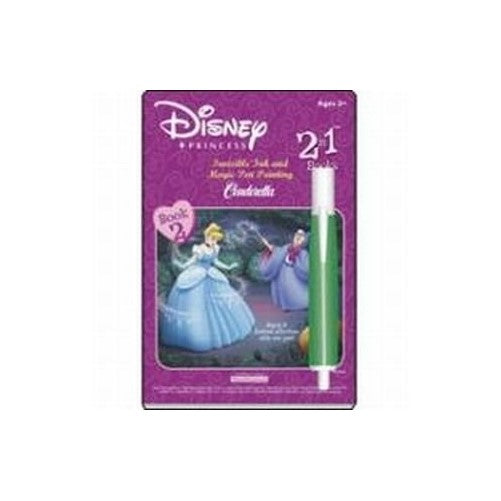 Cinderella Invisible Ink & Magic Pen Painting - Book 1