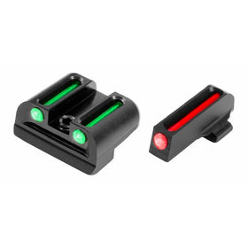 TRUGLO Fiber-Optic Front and Rear Handgun Sights for Springfield XD, XDM (excluding 5.25" Comp Series) and XDS