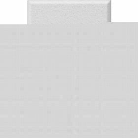 Jackson-Deerfield Mfg. 8WK108 Pro-White Steel Wrinkle Wall Plate