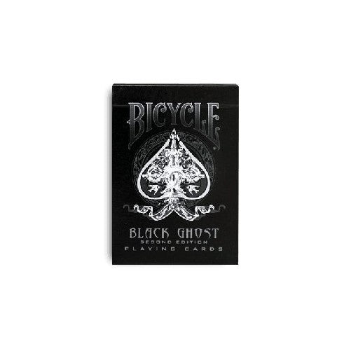 Ellusionist Bicycle Ghost Playing Cards by Black Finish, Thick Stock