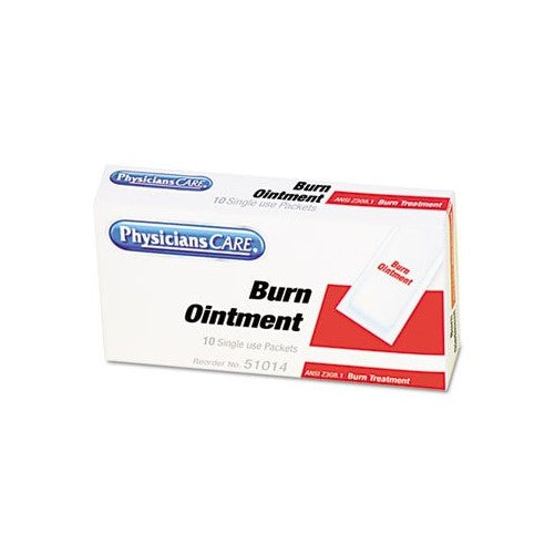 First Aid Kit Individual Burn Cream Refill - 10 count