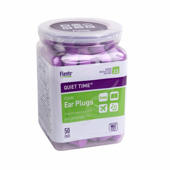 Flents Quiet Time Ear Plugs (50 Pair) NRR 33