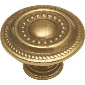 Hickory Hardware P8196-LP 1-1/4-Inch Manor House Cabinet Knob, Lancaster Hand Polished